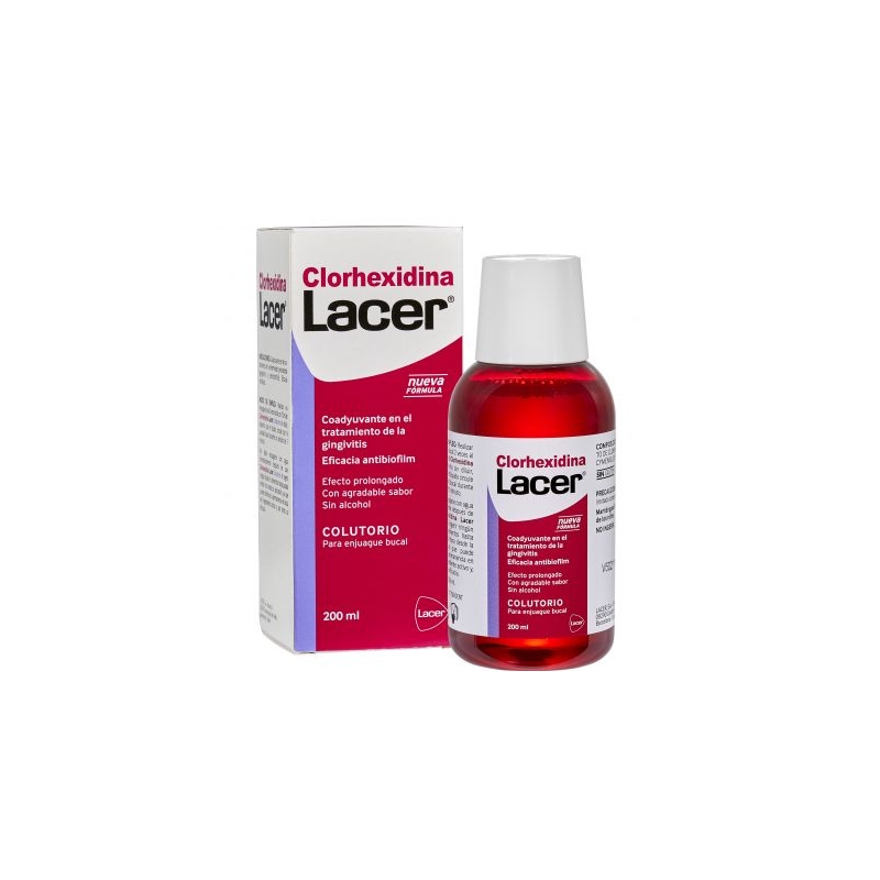 LACER COLUTORIO CLORHEXIDINA 200 ML