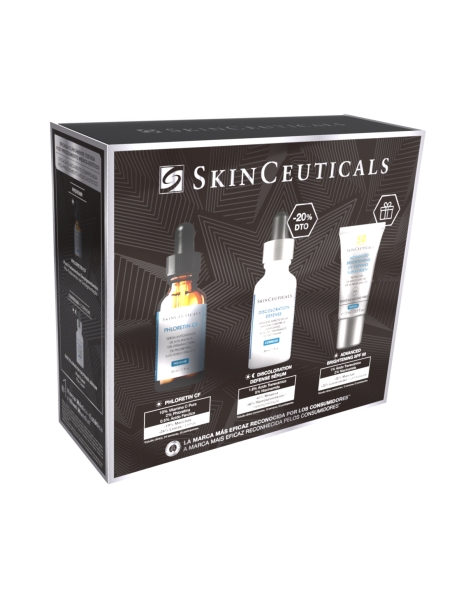 SKINCEUTICALS COFRE PHLORETIN + DICOLORATION + MINI SOLAR