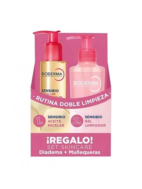 BIODERMA PACK DOBLE LIMPIEZA SENSIBIO ACEITE + GEL