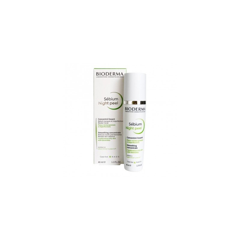BIODERMA SEBIUM NIGHT PEEL CONCENTRADO 40 ML