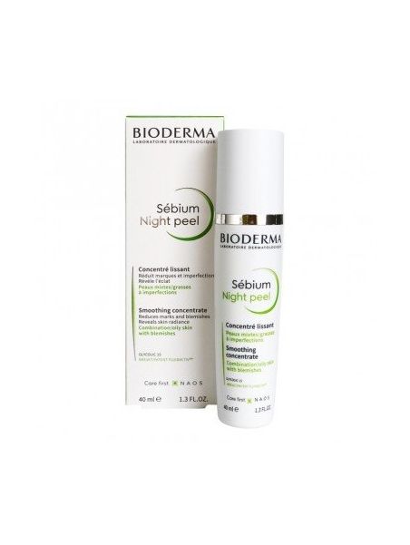 BIODERMA SEBIUM NIGHT PEEL CONCENTRADO 40 ML