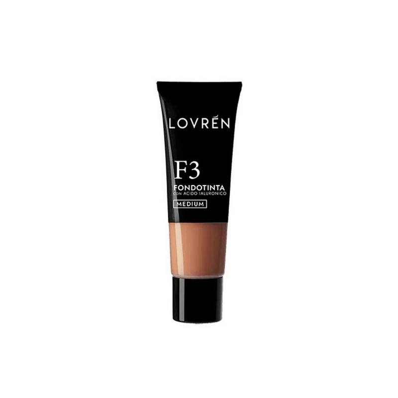 LOVREN BASE MAQUILLAJE CREMA TONO MEDIO 25 ML F3
