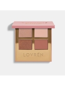 LOVREN PALETA SOMBRA OJOS TONOS ROSA