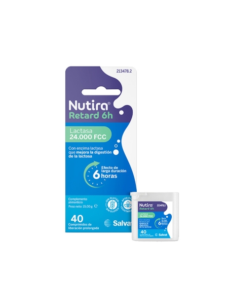 NUTIRA RETARD 6H 40 COMPRIMIDOS LIBERACION PROLONGADA