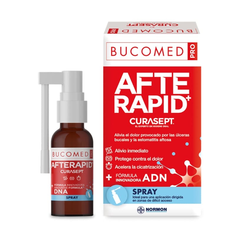 BUCOMED CURASEPT AFTERAPID SPRAY 15 ML