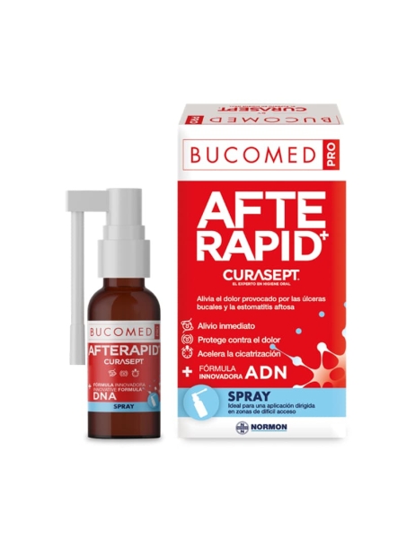 BUCOMED CURASEPT AFTERAPID SPRAY 15 ML