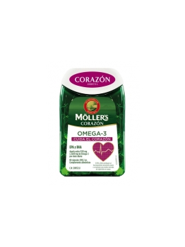 MOLLER CORAZON OMEGA 3 80 CÁPSULAS
