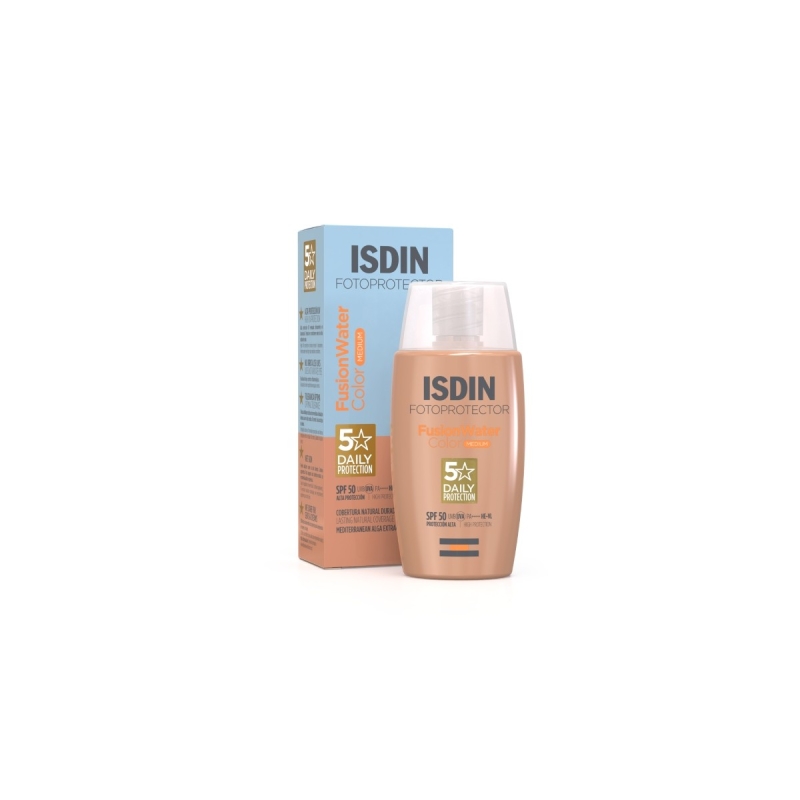 ISDIN FOTOPROTECTOR SPF 50 FUSION WATER COLOR 1 ENVASE 50 ML