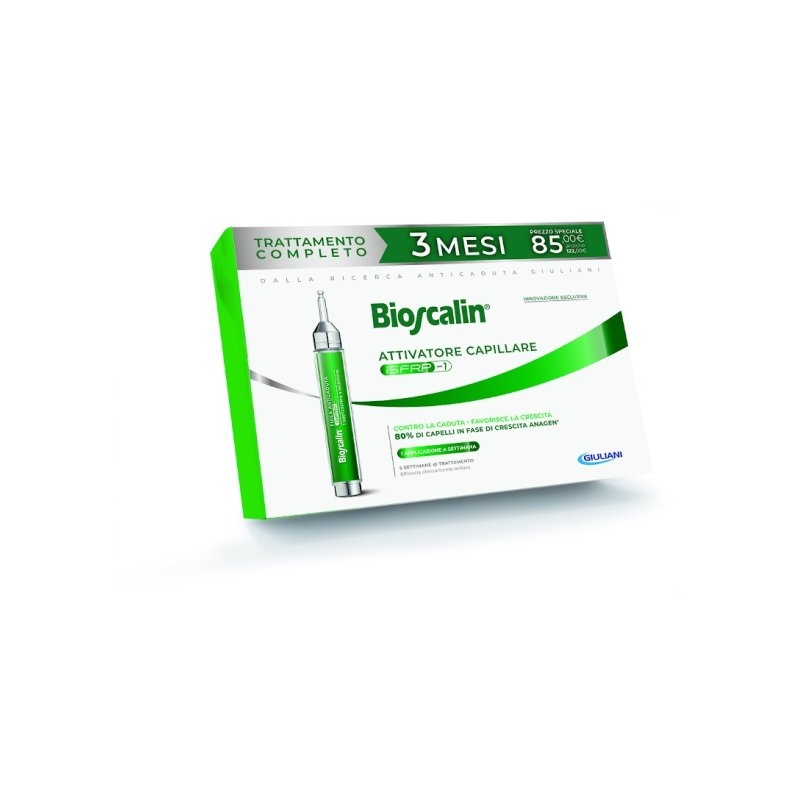 BIOSCALIN ACTIVADOR CAPILAR ISFRP-1 PACK 3 MESES