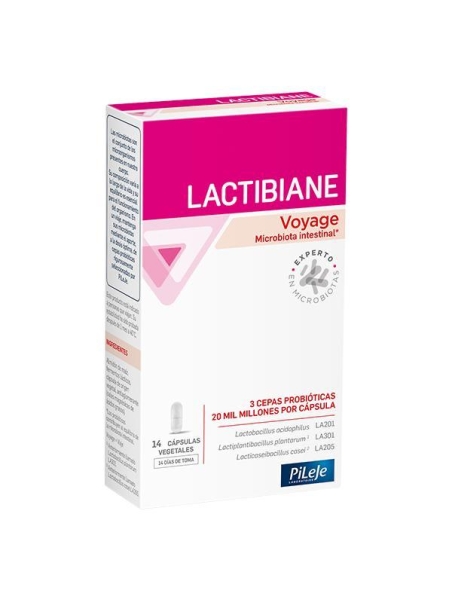 PILEJE LACTIBIANE VOYAGE 14 CAPSULAS