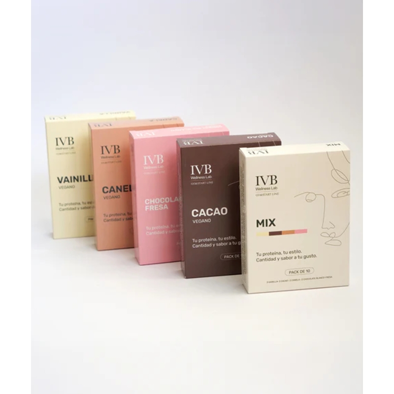 IVB STICKS SABORES PARA LA PROTEINA MIX 10 SOBRES