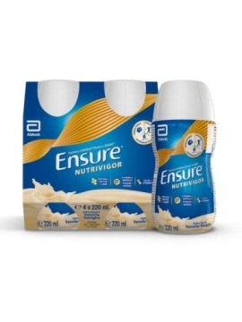 ENSURE NUTRIVIGOR 4 BOTELLA 220 ML SABOR VAINILLA