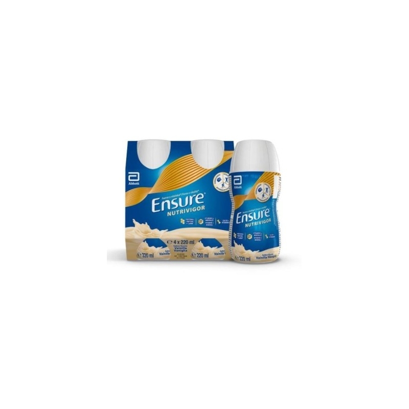 ENSURE NUTRIVIGOR 4 BOTELLA 220 ML SABOR VAINILLA