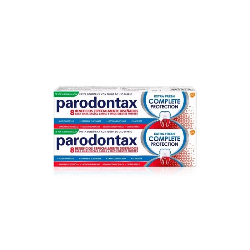 PARODONTAX COMPLETE PROTECTION EXTRA FRESH 2 ENVASES 75 ML