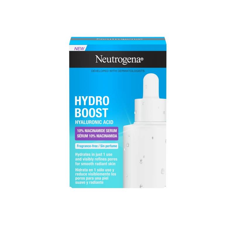 NEUTROGENA HYDRO BOOST SERUM NIACINAMIDA 1 ENVASE 30 ML