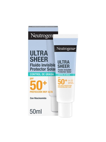 NEUTROGENA SOLAR SPF50 FLUIDO CONTROL GRASA 50ML