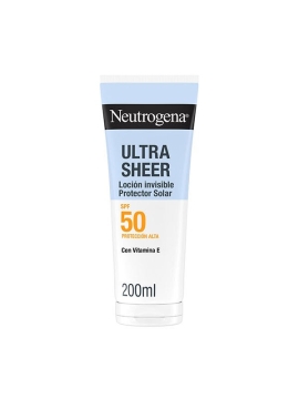 NEUTROGENA SOLAR SPF50 LOCION INVISIBLE 200ML