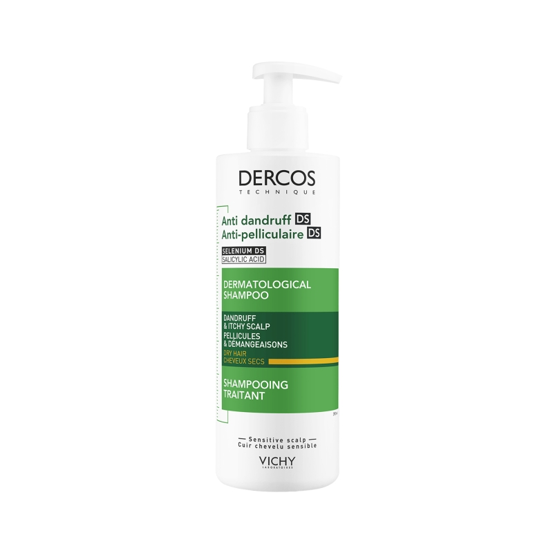 DERCOS CHAMPU ANTICASPA CABELLO SECO 400 ML