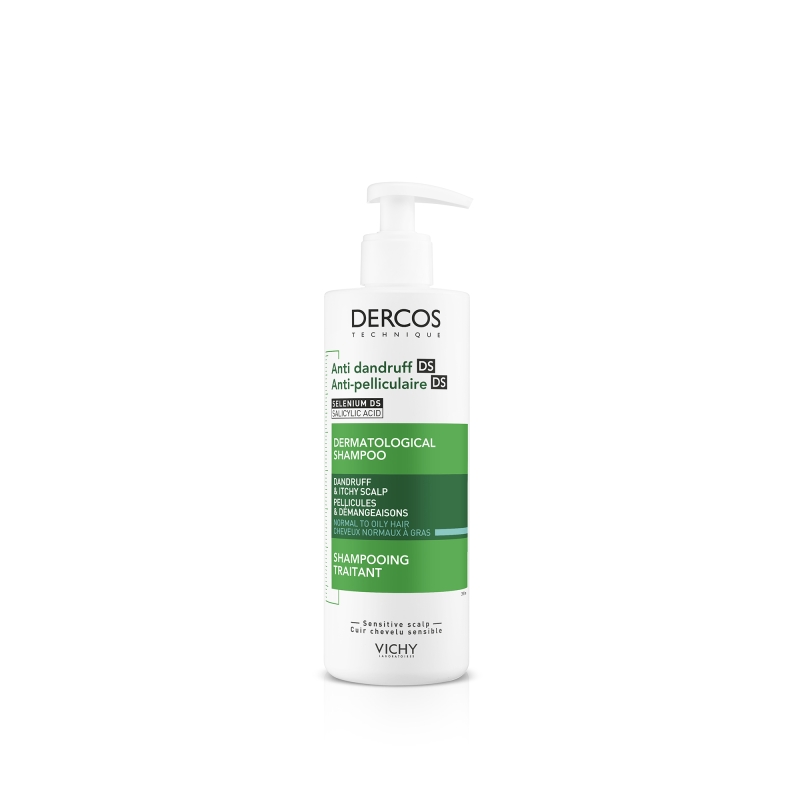 DERCOS CHAMPU ANTICASPA CABELLO GRASO 400 ML