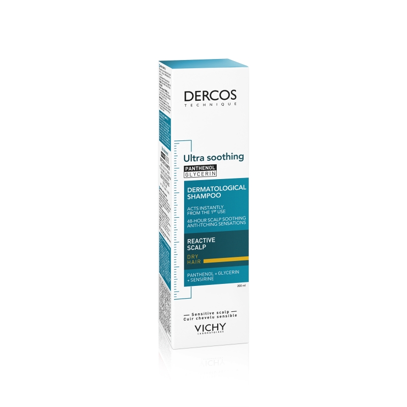 DERCOS CHAMPU CALMANTE NORMAL A SECO 200 ML