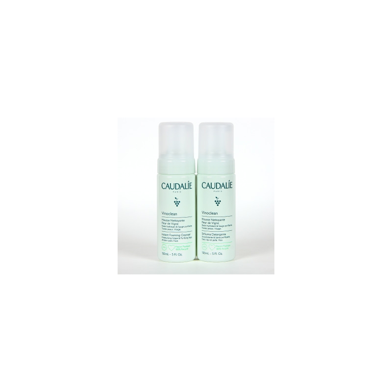 CAUDALIE DUPLO MOUSSE ESPUMA VINOCLEAN 150ML 2 UNIDADES