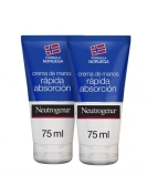 NEUTROGENA CREMA DE MANOS RAPIDA ABSORCION 75 ML 2 UNIDADES