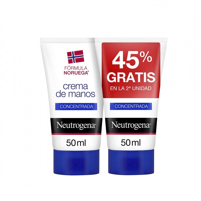 NEUTROGENA CREMA DE MANOS CONCENTRADA 50 ML 2 U