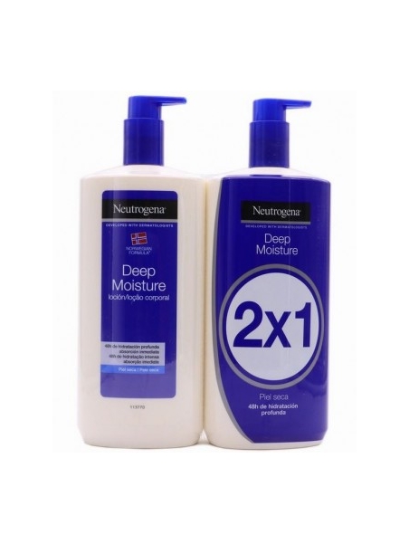 NEUTROGENA DEEP MOISTURE HIDRATACION PROFUNDA 2X1 750ML