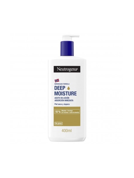 NEUTROGENA HIDRATACION PROFUNDA ACEITE EN LOCION 1 ENVASE 400 ML