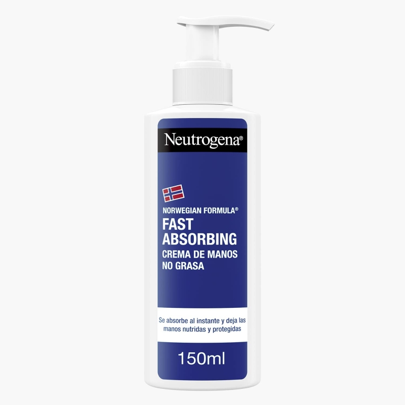 NEUTROGENA CREMA DE MANOS RAPIDA ABSORCION 150ML DOSIFICADOR