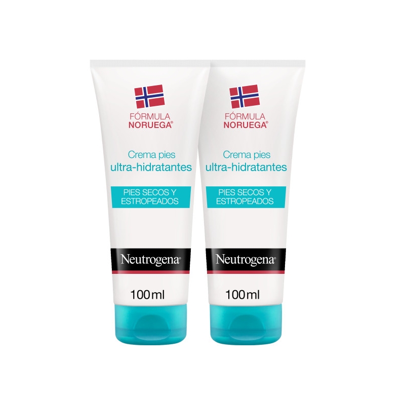 NEUTROGENA CREMA PIES PACK ULTRAHIDRATANTE 100+100 ML