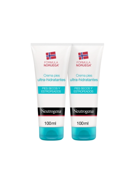 NEUTROGENA CREMA PIES PACK ULTRAHIDRATANTE 100+100 ML