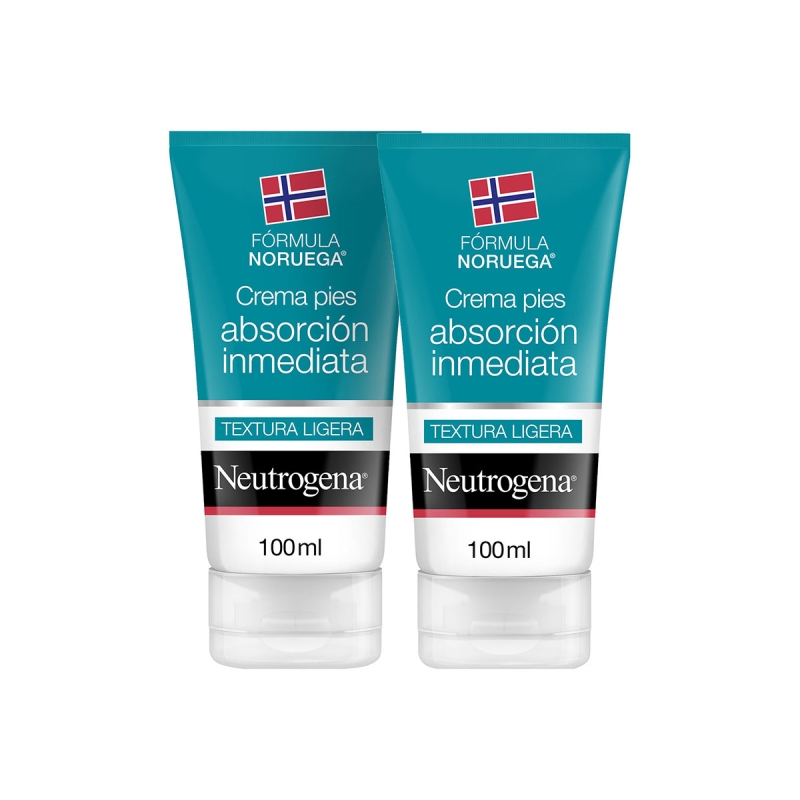 NEUTROGENA PACK CREMA PIES ABSORC.INMEDIATA 100 ML