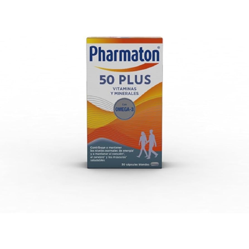 PHARMATON 50 PLUS 30 CAPSULAS
