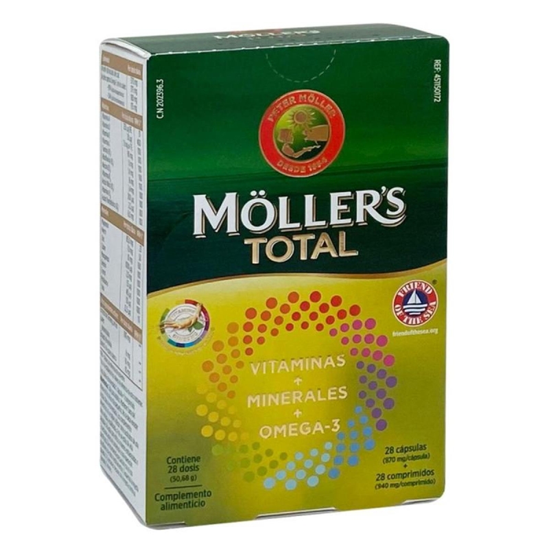 MOLLERS TOTAL MULTIV+OMEGA3 28+28 CO