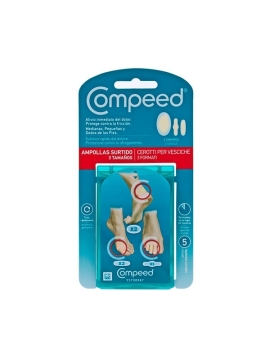 COMPEED AMPOLLAS HIDROCOLOIDE SURTIDO 5 U