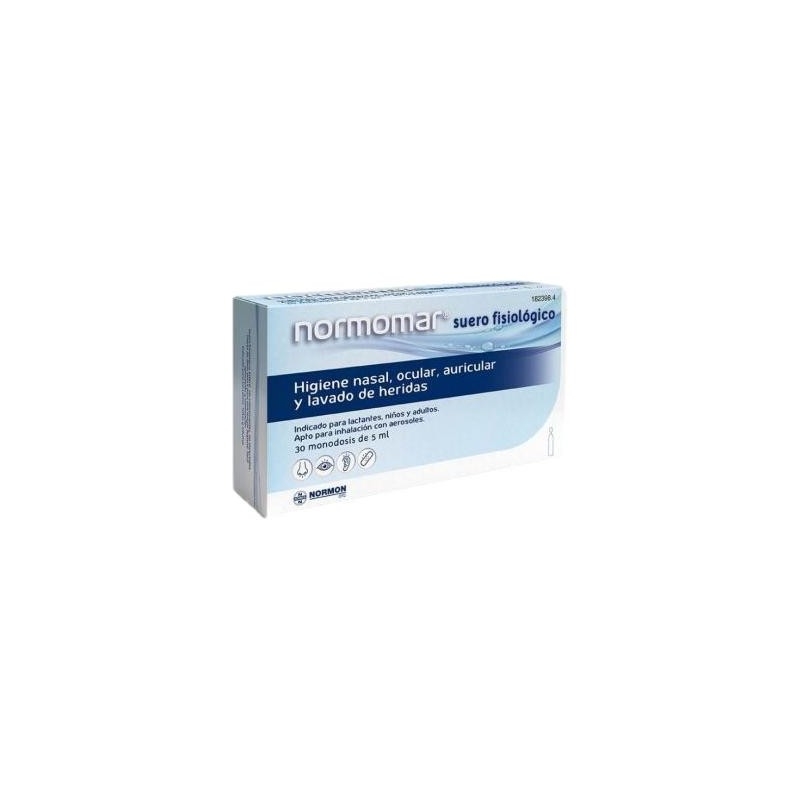 NORMOMAR SUERO FISIOLOGICO 30 MONODOSIS 5 ML