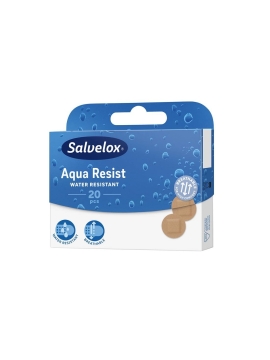 SALVELOX AQUA RESIST APOSITO ADHESIVO 20 APOSITOS REDONDOS