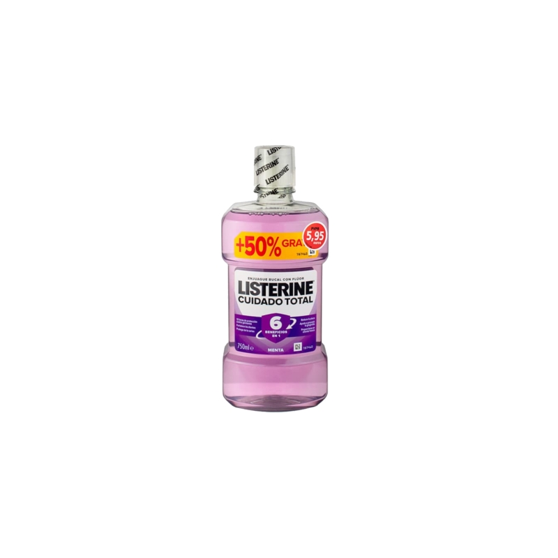 LISTERINE CUIDADO TOTAL 750ML