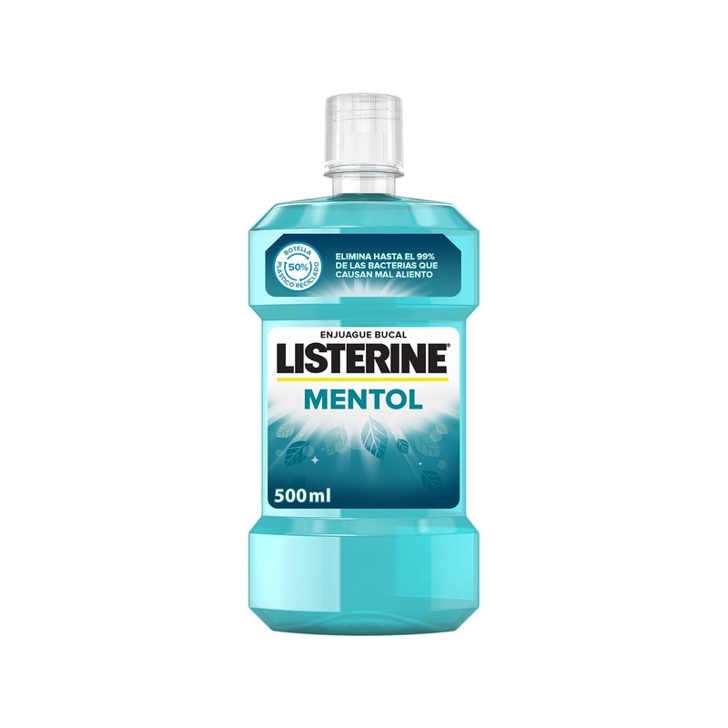 LISTERINE MENTOL 750 ML